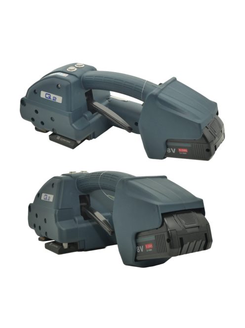 Superpack Q2 akkumulátoros automata pántológép 12-16mm-es szalagokhoz dupla ajánlat