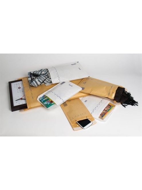 Légpárnás boríték, 200x275 mm külméret, 180x265 mm belméret, VICTORIA PAPER, "W4", barna