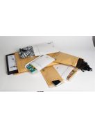 Légpárnás boríték, 140x225 mm külméret, 120x215 mm belméret, VICTORIA PAPER,"W2", barna