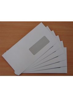 Postai boríték, C6/C5, enyvezett, jobb ablakos (35*90) KF