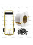 Superpack 12 mm-es csomag pántszalag tartó kocsival