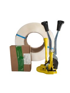 Superpack 16 mm-es pántszalag csomag fehér pántszalaggal